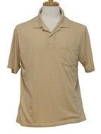 photo of a beige men's shirt