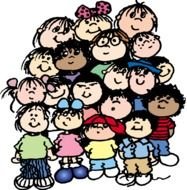 many different children as a picture for clipart