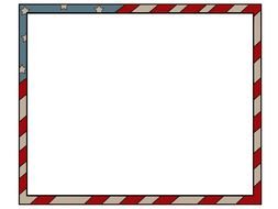 American Picture Border clipart