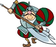 Warrior Clip Art N5