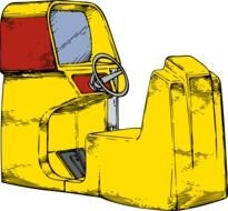 Video Driving Game drawing