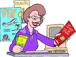 Travel Agent Clip Art N6