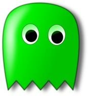 Ghost Pacman Clip Art N6