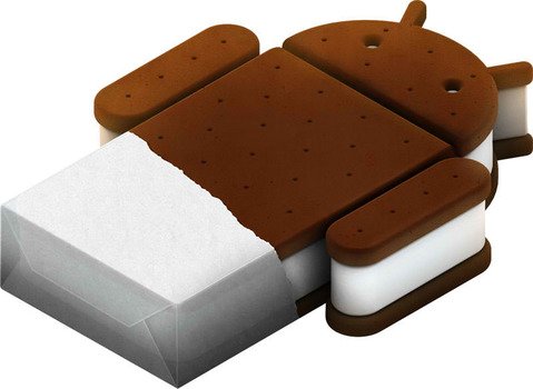 Ice Cream Sandwich Android drawing