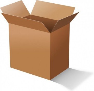 Caja De Cart oacuten Clip Art Vector Gratis