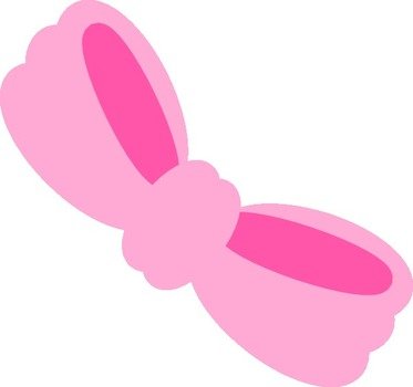 Pink Bow Clip Art N27
