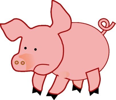 Fat Pig Clip Art N9 free image download