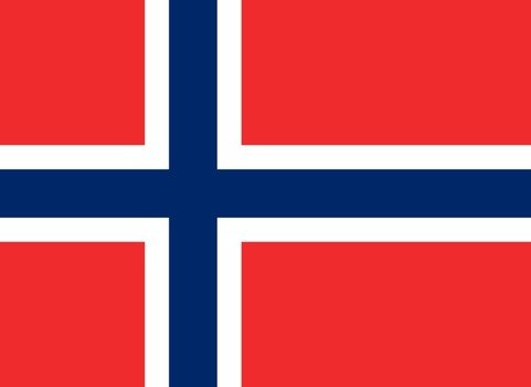 Norges Flagg drawing