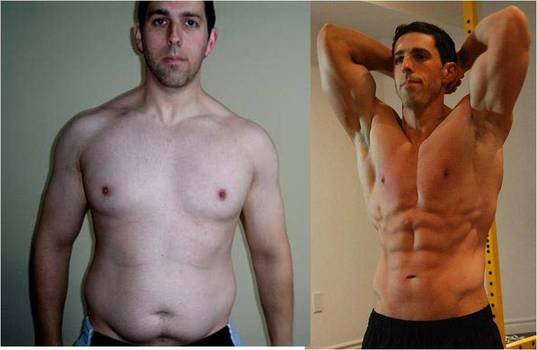 Men Weight Before After photo