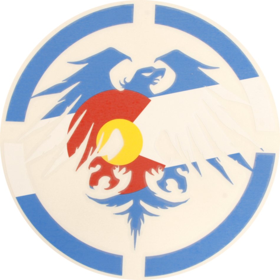 Never Summer Colorado Flag Sticker