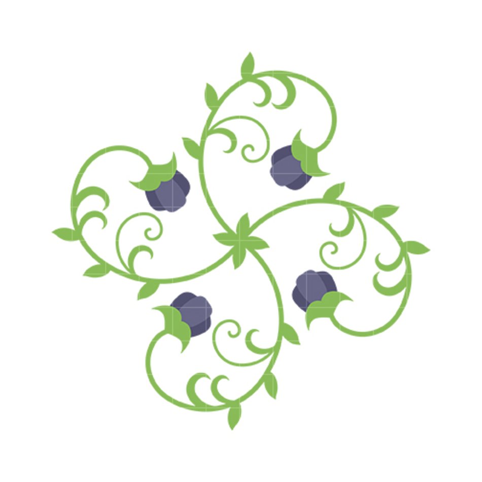 Decorative Flower Clip Art N2