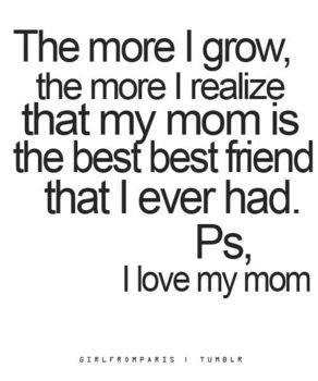 I Love You Mom Quotes
