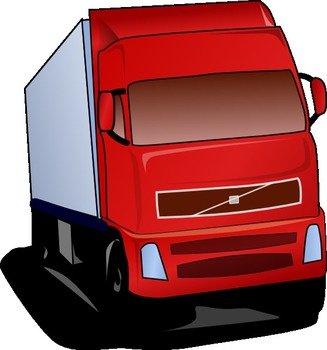 Cartoon Truck Clip Art N5