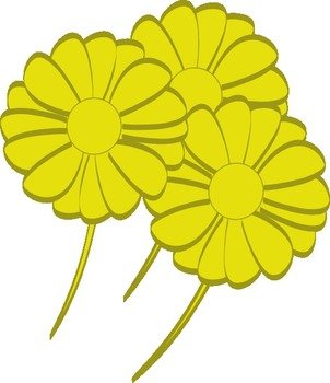 Yellow Flower Clip Art N26