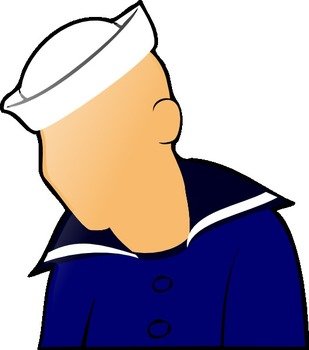 Sailor Cartoon Clip Art N2