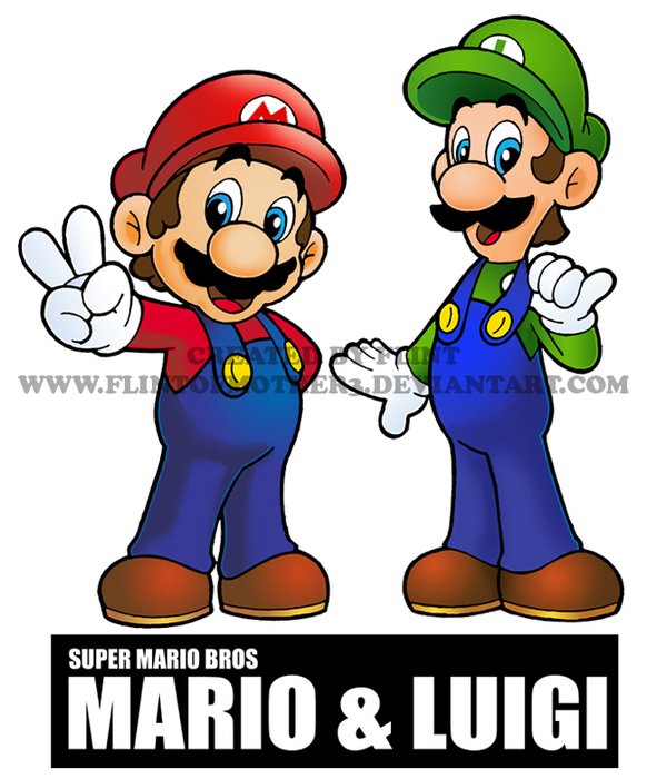 Super Mario Bros Luigi N4