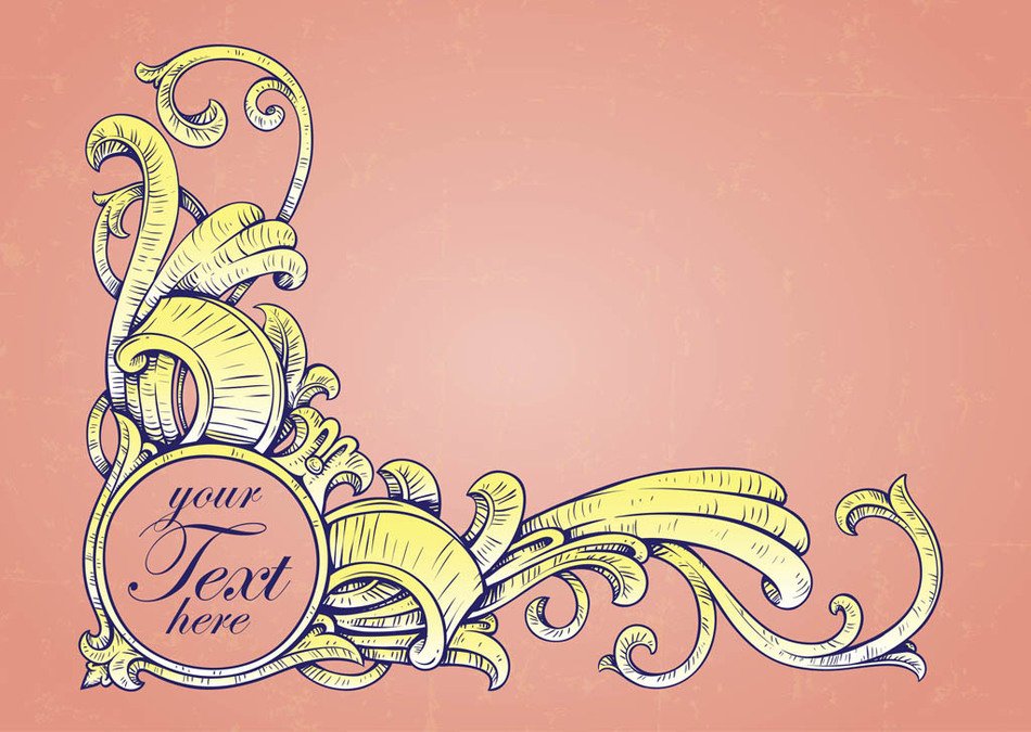 Vector Corner Border Designs N2