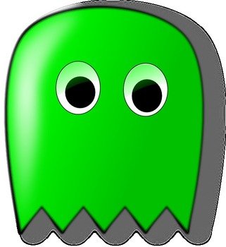 Ghost Pacman Clip Art N6