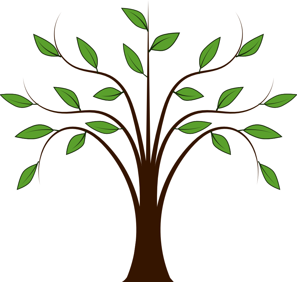 Simple Deciduous Tree Clip Art Free Image Download