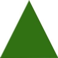 Green Triangle Clip Art N2