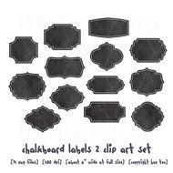 Chalkboard Frame Clip Art N2