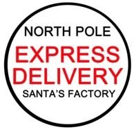 Printable North Pole drawing