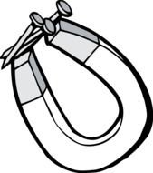 Magnet Clip Art Black And White N3