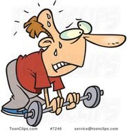 Cartoon Barbell N6