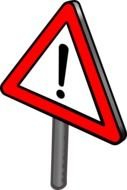 Open Sign red drawing