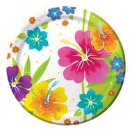 Floral Paper Plates