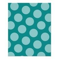 Teal Polka Dots