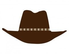 Beautiful Cowboy Hat clipart