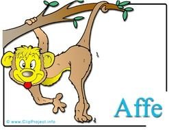 Bildtitel Affe Clipart Bild Zoo