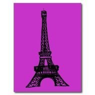 France Eiffel Tower Cartoon