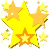 Yellow Star Clip Art N27