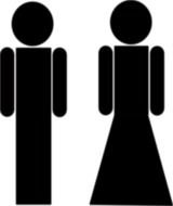 Toilet Signs Clip Art N13