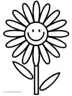 Flower Coloring Pages N7