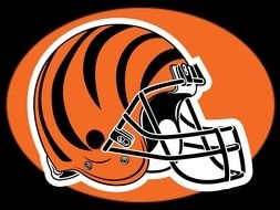 Cincinnati Bengals Helmet Logo drawing