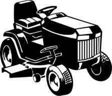 Riding Lawn Mower Clip Art N15