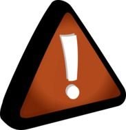 Attention Signs Clip Art N6