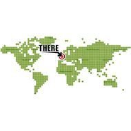 Free Pixel World Map drawing
