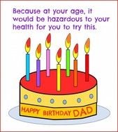Funny Happy Birthday Dad