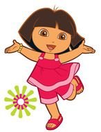 cartoon Dora The Explorer clip art