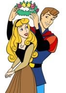 Sleeping Beauty Clip Art N11
