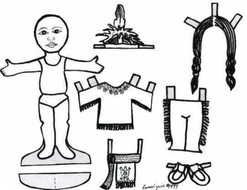 Printable Indian Paper Dolls N2