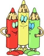 Clipart of the three pencils
