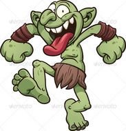 Cartoon Troll Clip Art N7