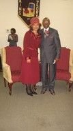 pastor with his wife as a picture for clipart