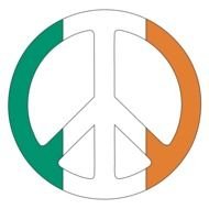 Clipart of Irish Peace Sign