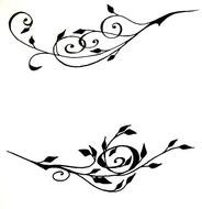 Drawing Vine Tattoo Designs